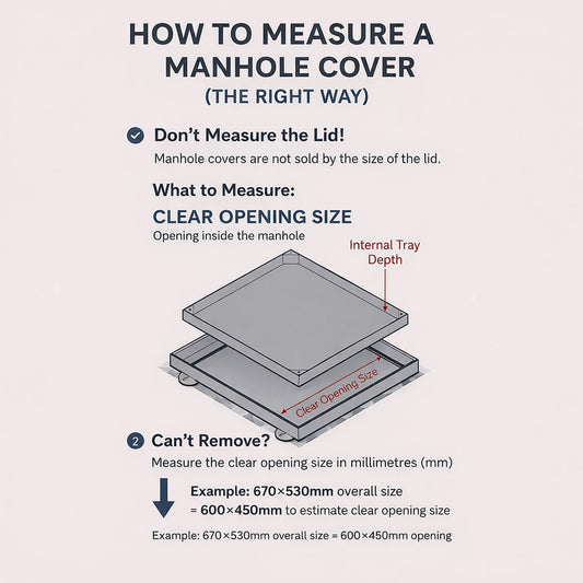 How to Measure a Manhole Cover, The Right Way