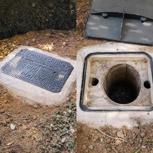 Project: Manhole Cover Used as Septic Tank Access