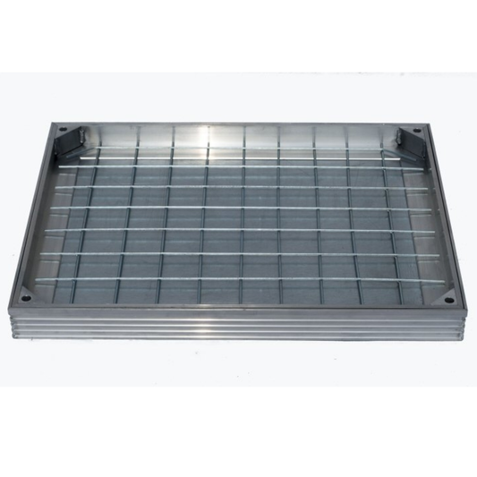 Triple Sealed Aluminium Recessed Manhole Cover 60mm Multiple Sizes