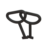 Pair of Block Paviour Lifting Keys for EG Manhole Covers