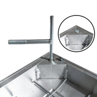 Triple Sealed Aluminium Recessed Manhole Cover 40mm Multiple Sizes