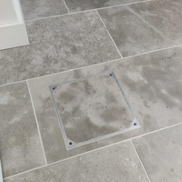 Triple Sealed Aluminium Recessed Manhole Cover 60mm Multiple Sizes
