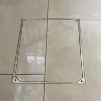Triple Sealed Aluminium Recessed Manhole Cover 60mm Multiple Sizes