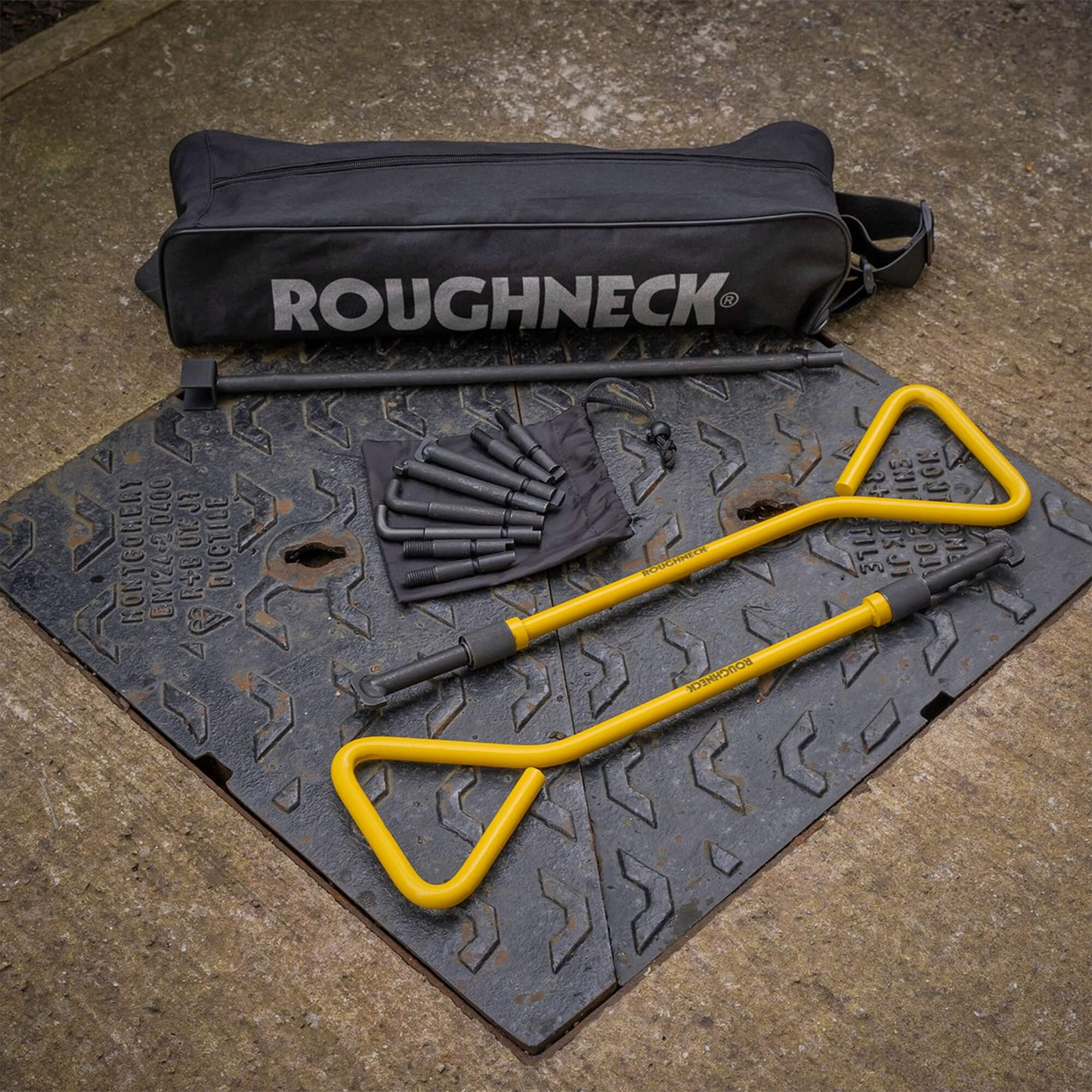 Universal Manhole Key Kit 13 Piece Heavy Duty Lifting Set