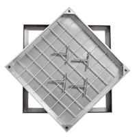 Triple Sealed Aluminium Recessed Manhole Cover 60mm Multiple Sizes
