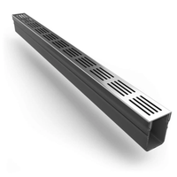 Aluminium Threshold Drainage Channel System A15