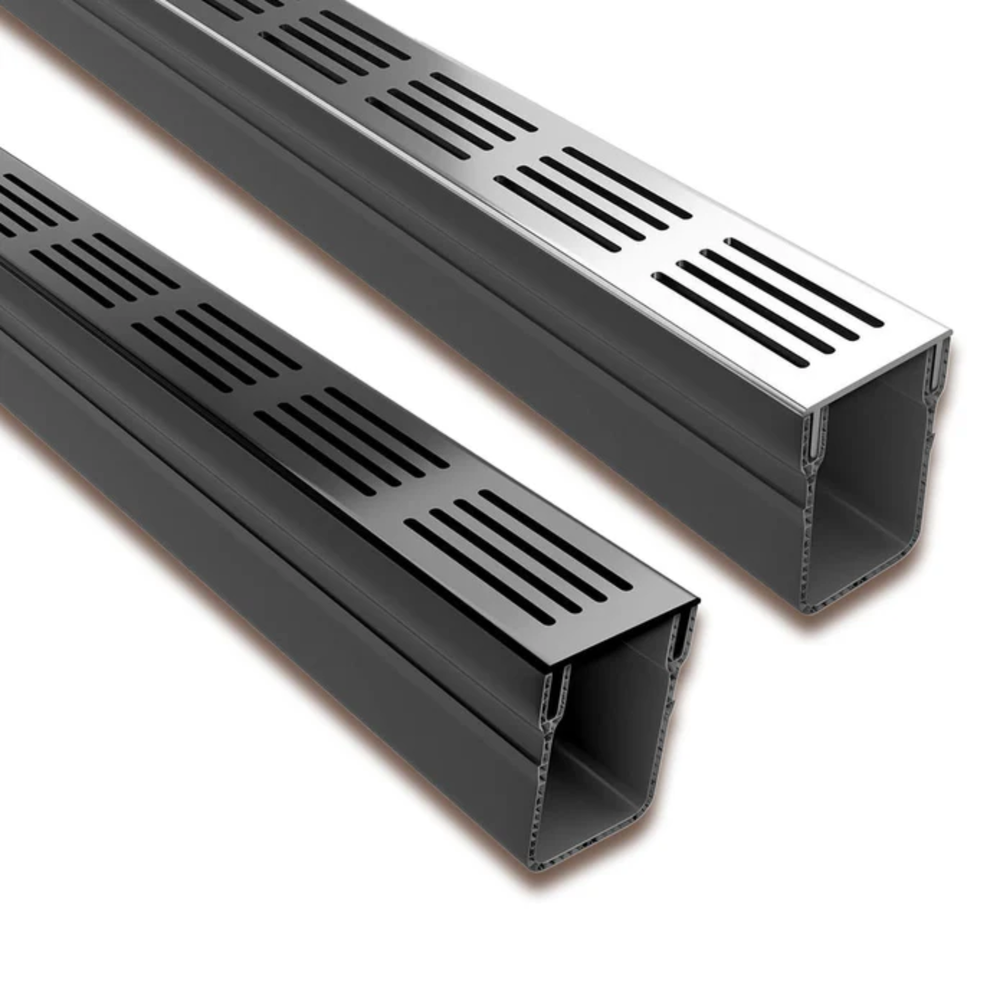 Aluminium Threshold Drainage Channel System A15