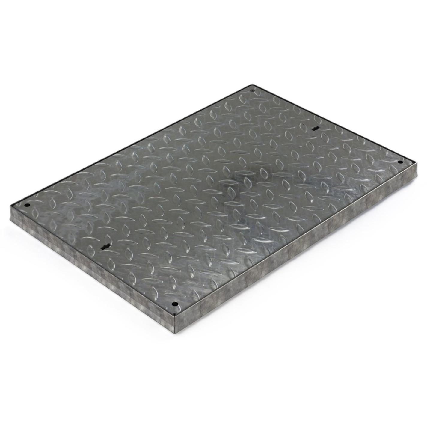 900 x 600mm Sealed & Locking Solid Top Manhole Cover, 5 Tonne