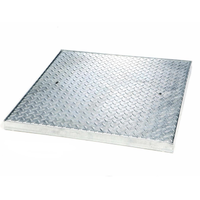 900 x 900mm Plain Seated Solid Top Manhole Cover, 5 Tonne