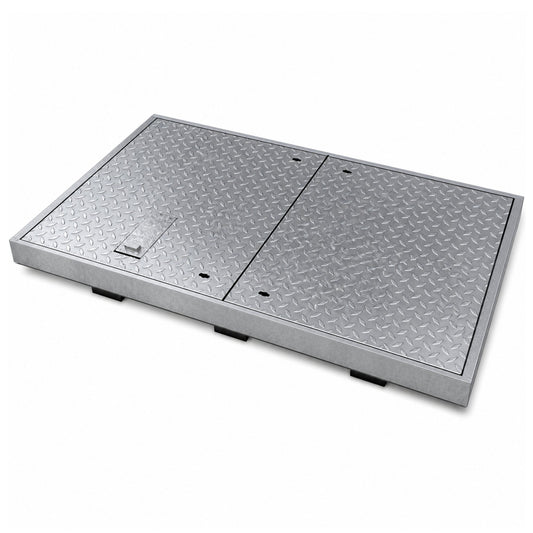 1500 x 750mm Security Steel Manhole Cover FACTA AAA