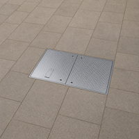 1500 x 750mm Security Steel Manhole Cover FACTA AAA