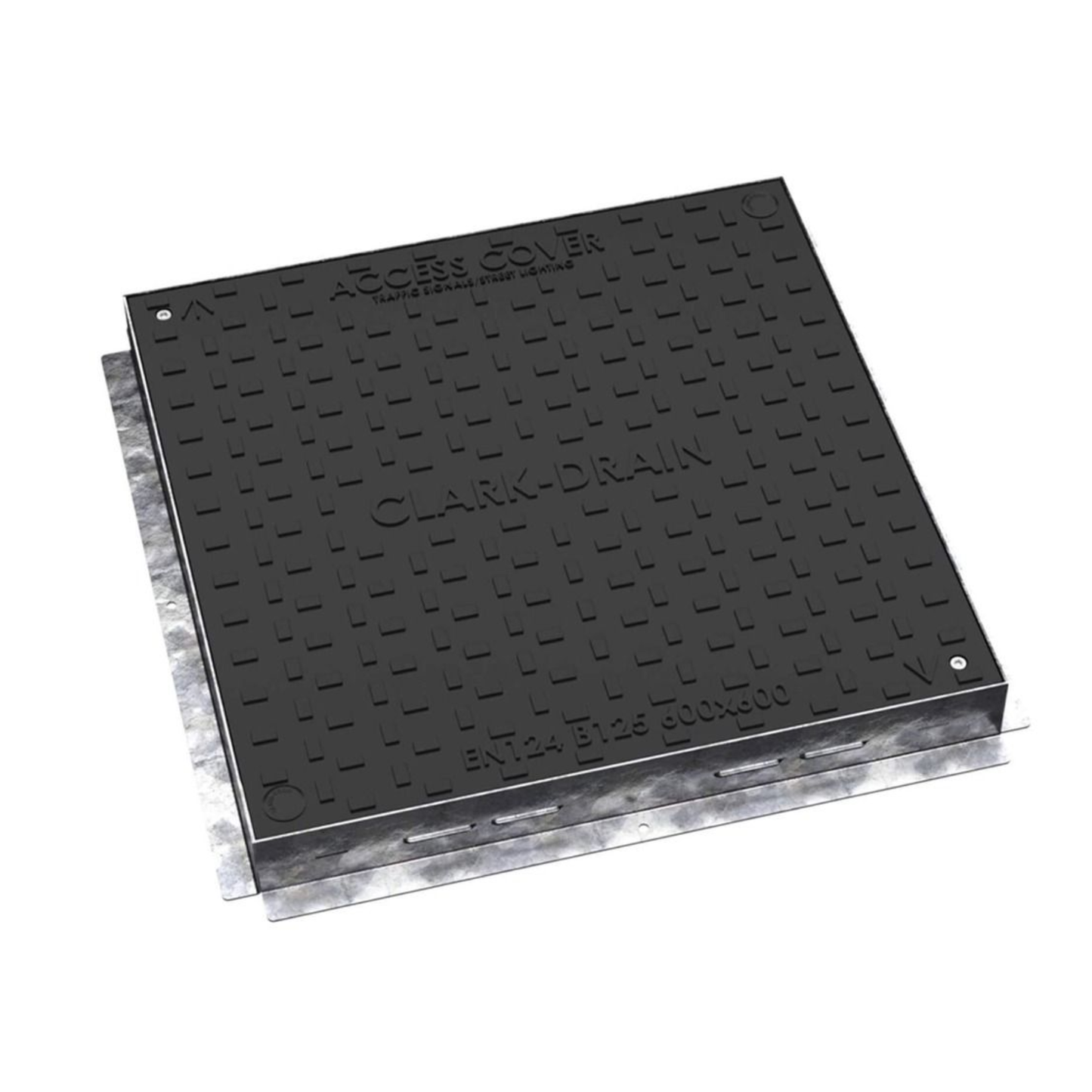 600 x 600mm Composite B125 Solid Top Manhole Cover