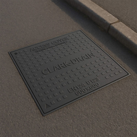 600 x 600mm Composite B125 Solid Top Manhole Cover