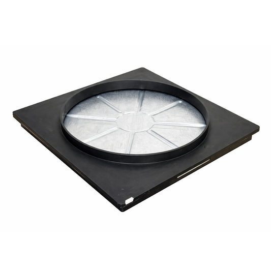 450mm Block Paving Recessed Manhole Cover 10 Tonne Square to Round