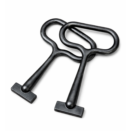 Pair of Heavy Duty Ductile Iron Lifting Keys for Manhole Covers