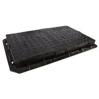 1200 x 675mm Security Ductile Iron Manhole Cover D400