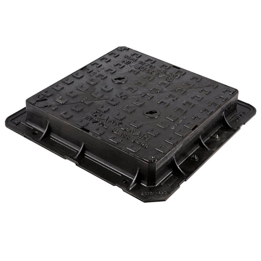 600 x 600mm Security Ductile Iron Manhole Cover D400