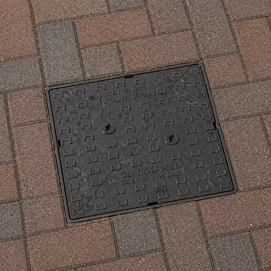 600 x 600mm Security Ductile Iron Manhole Cover D400