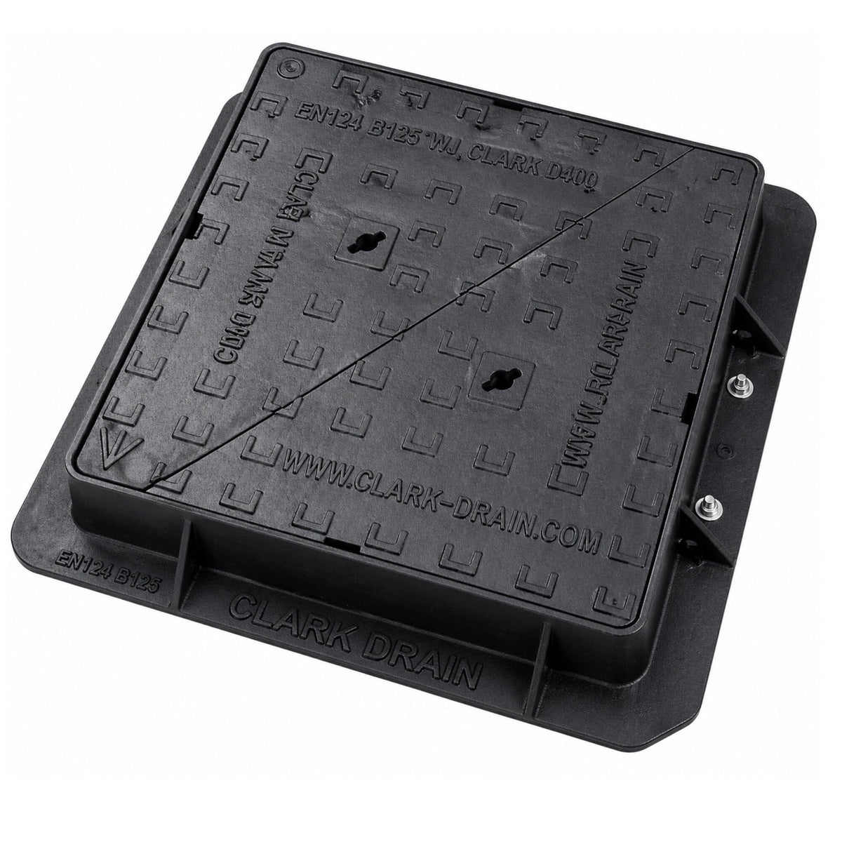 600 x 600mm Security Ductile Iron Manhole Cover D400
