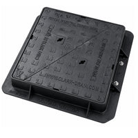 600 x 600mm Security Ductile Iron Manhole Cover D400
