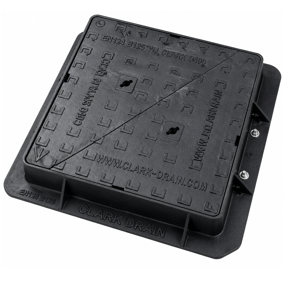 600 x 600mm Security Ductile Iron Manhole Cover D400