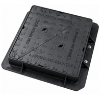 600 x 600mm Security Ductile Iron Manhole Cover D400