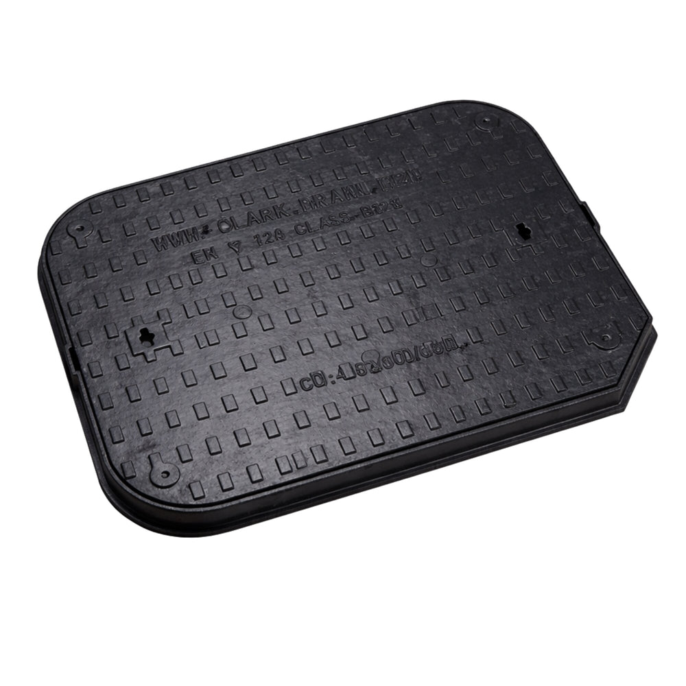 600 x 450mm Ductile Iron Manhole Cover and Frame B125