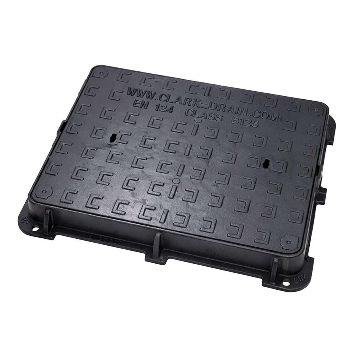 600 x 450mm Ductile Iron Manhole Cover and Frame B125 75mm Deep