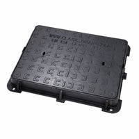 600 x 450mm Ductile Iron Manhole Cover and Frame B125 75mm Deep
