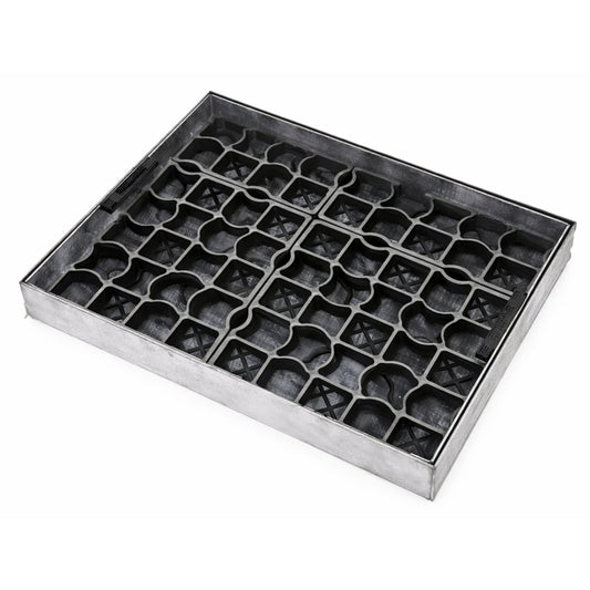 600 x 450mm Grass & Gravel Recessed Manhole Cover 10 Tonne Fully Galvanised