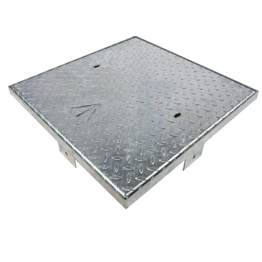 600 x 600mm Security Galvanised Steel Manhole Cover FACTA AAA