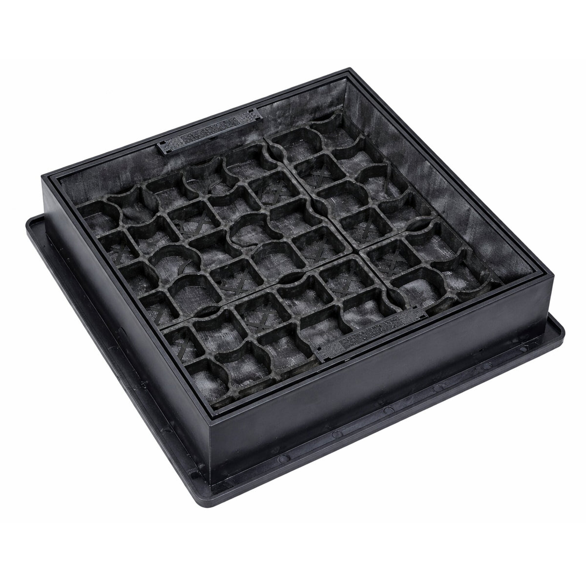 220–300mm Square to Round Grass & Gravel Recessed Manhole Cover 3.5 Tonne