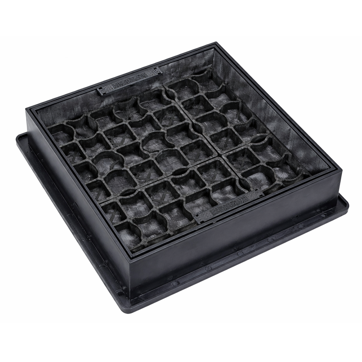 220–300mm Square to Round Grass & Gravel Recessed Manhole Cover 3.5 Tonne