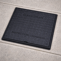 220 to 300mm Plain Seated Solid Top Manhole Cover, 3.5 Tonne