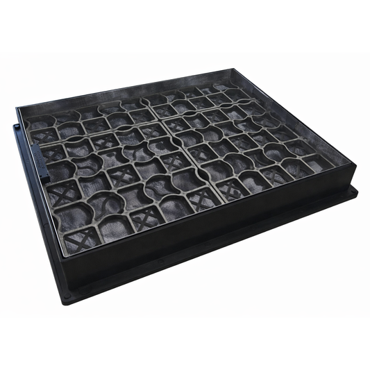 600 x 450mm Grass & Gravel Recessed Manhole Cover 10 Tonne