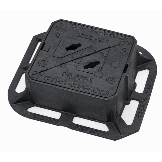 150 x 150mm Grade A Double-Triangular Surface Box