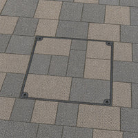 600 x 600mm Sealed & Locking Recessed Manhole Cover D400