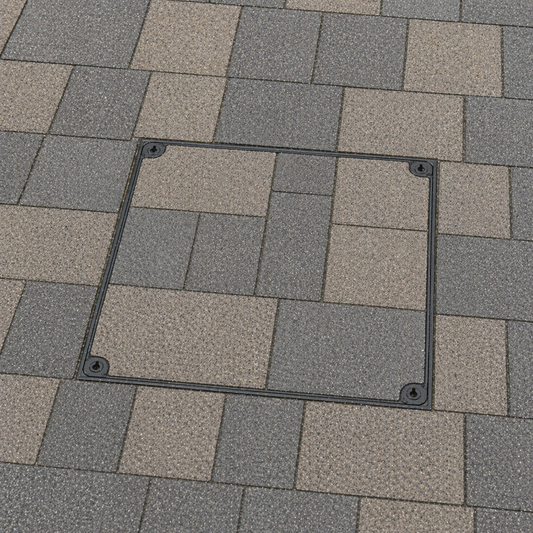 600 x 600mm Sealed & Locking Recessed Manhole Cover D400