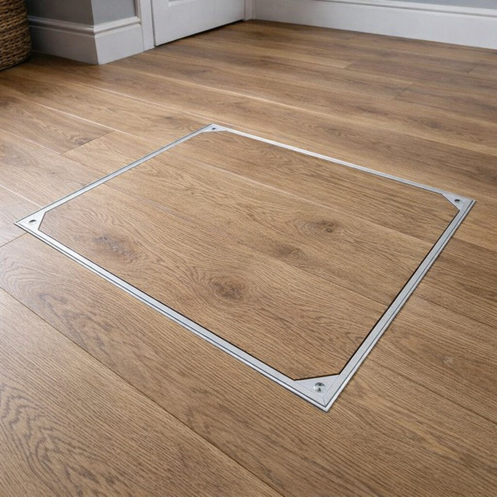 Triple Sealed Aluminium Recessed Manhole Cover 40mm Multiple Sizes