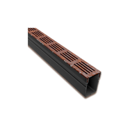 Corten Steel Threshold Storm Drainage Channel System A15