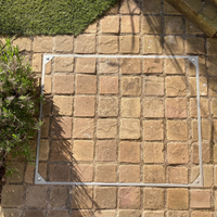 Double Sealed Aluminium Recessed Manhole Cover 80mm Multiple Sizes