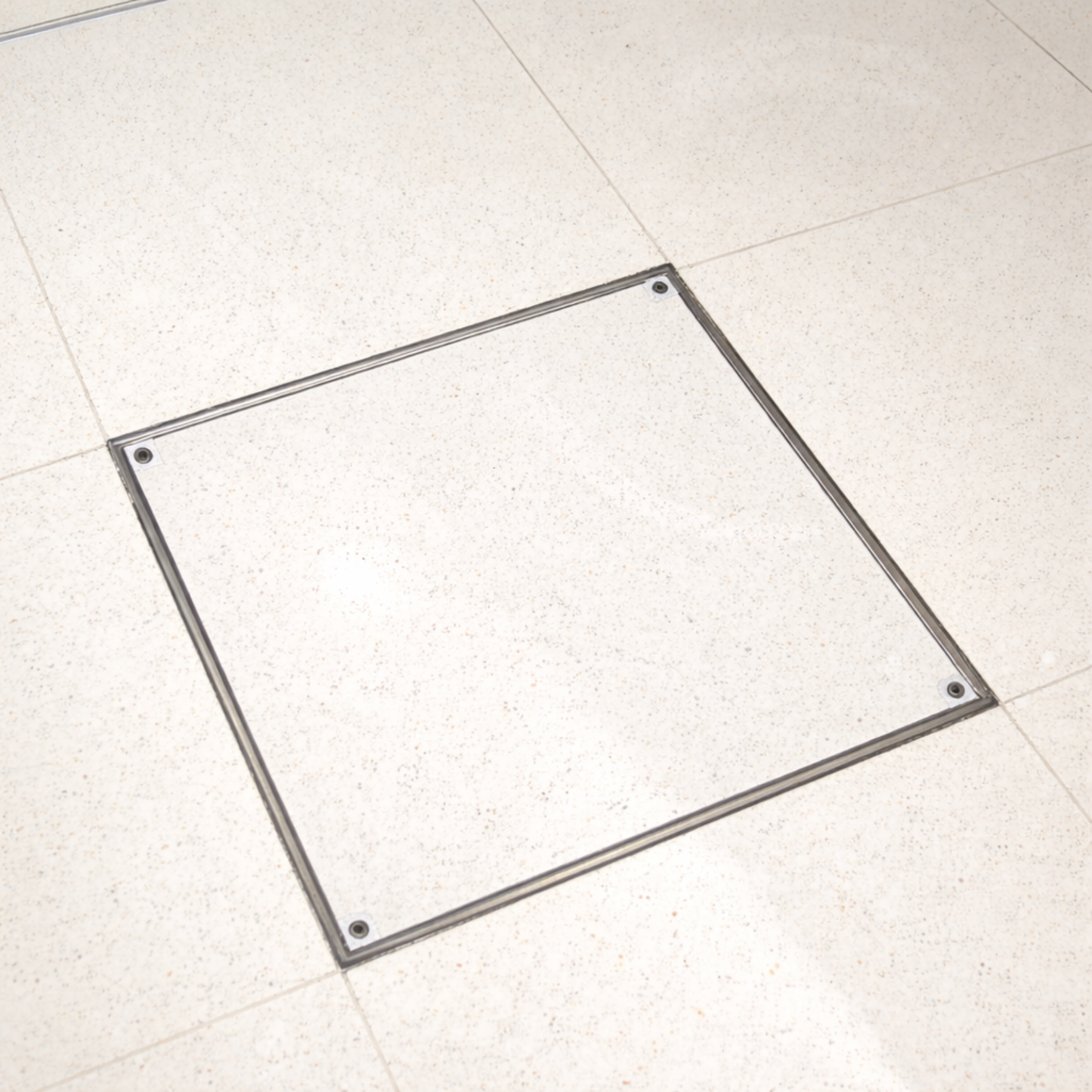 300 x 300mm Stainless Steel 316 Recessed Manhole Cover