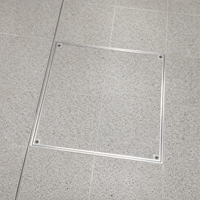 300 x 300mm Stainless Steel 316 Recessed Manhole Cover