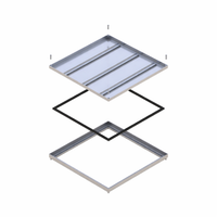 600 x 600mm Stainless Steel 316 Recessed Manhole Cover