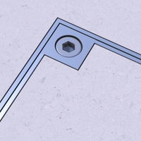 600 x 600mm Stainless Steel 316 Recessed Manhole Cover