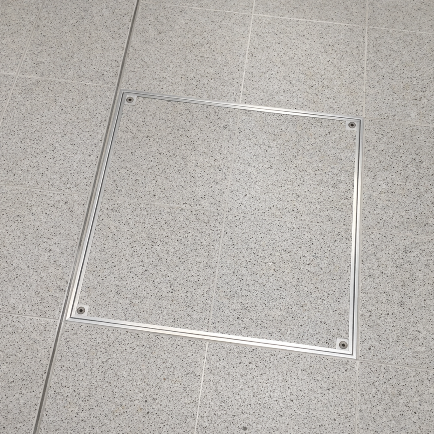 600 x 450mm Stainless Steel 316 Recessed Manhole Cover