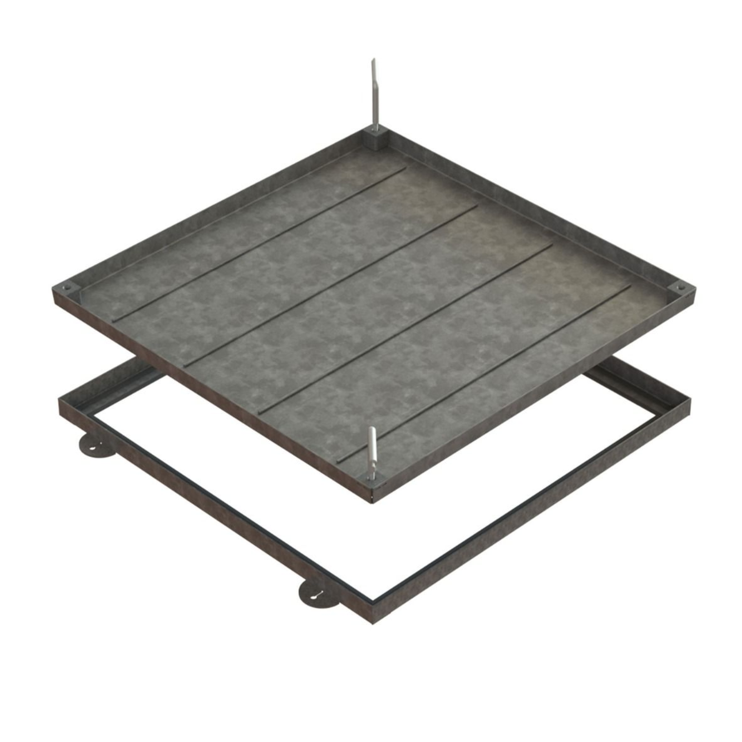900 x 900mm Sealed & Locking Recessed Manhole Cover 5 Tonne or 10 Tonne