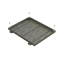 750 x 600mm Sealed & Locking Recessed Manhole Cover 5 Tonne or 10 Tonne