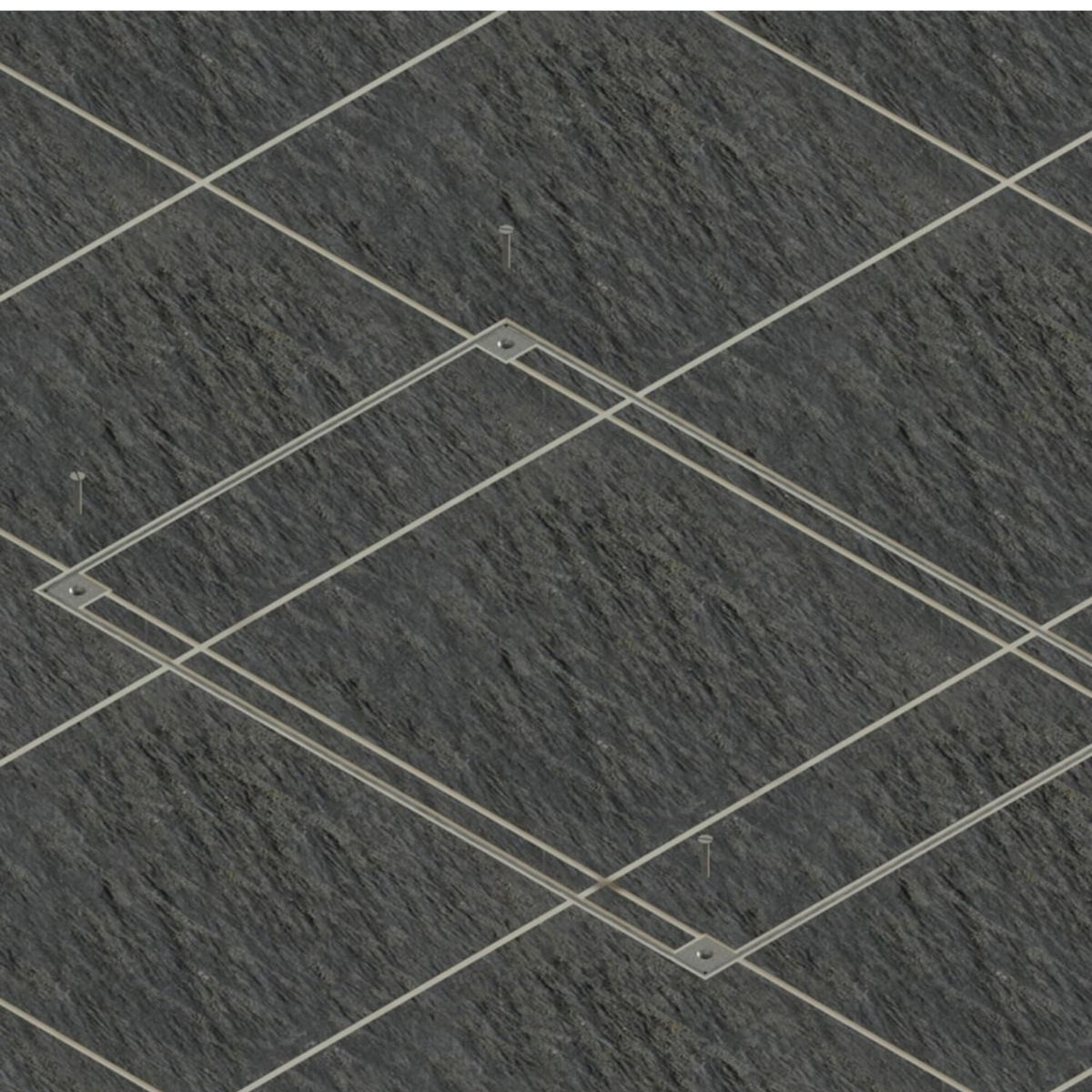 750 x 600mm Sealed & Locking Recessed Manhole Cover 5 Tonne or 10 Tonne
