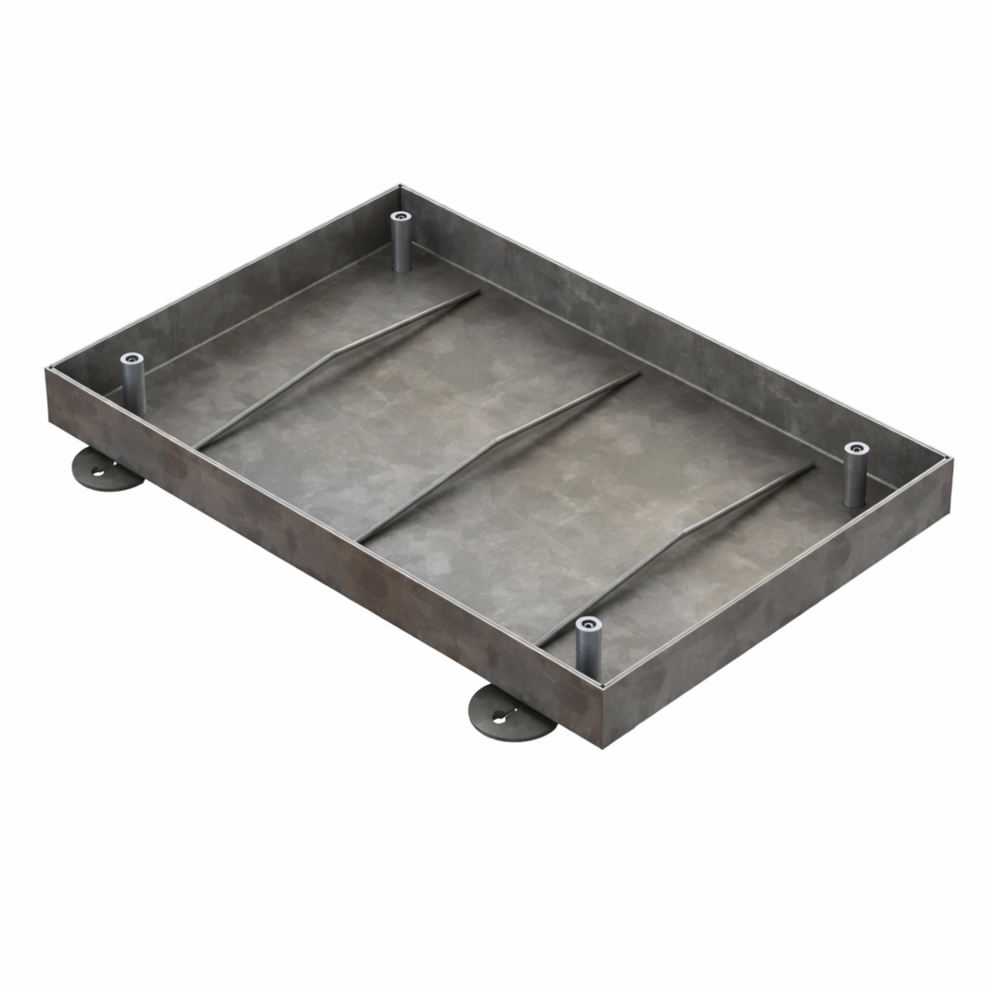 900 x 600mm Tile Insert Recessed Manhole Cover 10 Tonne